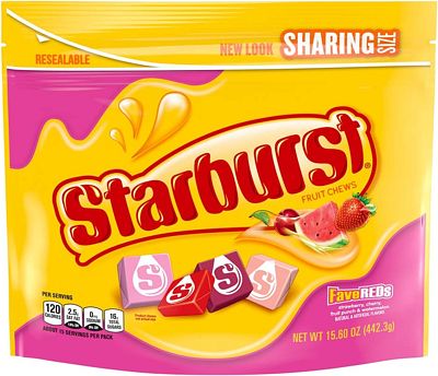 Purchase STARBURST FaveREDs Fruit Chews Candy, 15.6 Ounce Pouch at Amazon.com