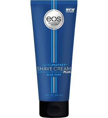 Purchase eos UltraProtect Men's Shave Cream- Blue Surf, 24-Hour Hydration, Non-Foaming Formula, 7 fl oz at Amazon.com