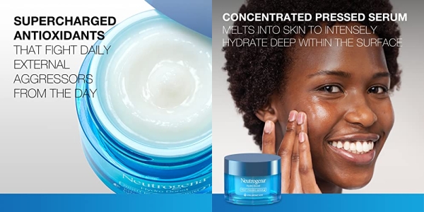 Purchase Neutrogena Hydro Boost Night Moisturizer for Face, Hyaluronic Acid Facial Serum for Dry Skin, Oil-Free and Non-Comedogenic, 1.7 oz on Amazon.com