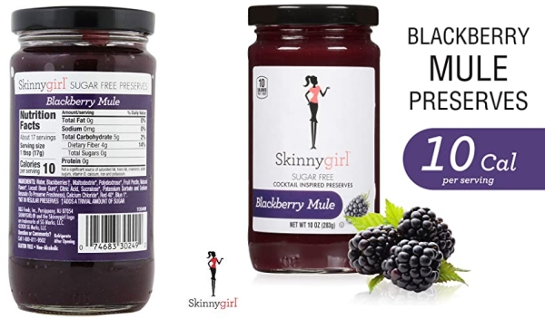 Purchase Skinnygirl Sugar Free Preserves, Blackberry Mule, 10 Ounce on Amazon.com