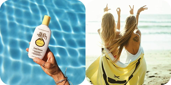 Purchase Sun Bum Cool Down Aloe Vera Lotion - Vegan After Sun Care with Cocoa Butter to Soothe and Hydrate Sunburn- 8 oz on Amazon.com