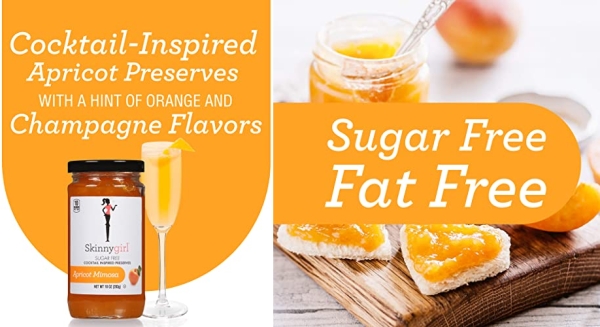 Purchase Skinnygirl Sugar Free Preserves, Apricot Mimosa, 10 Ounce on Amazon.com