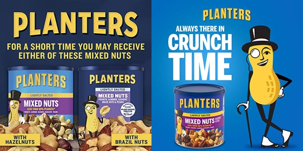 Purchase Planters Lightly Salted Mixed Nuts, 15 oz Can on Amazon.com