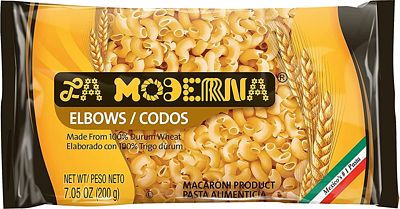 Purchase La Moderna Elbow Pasta, Noodles, Durum Wheat, Protein, Fiber, Vitamins, 7 Oz at Amazon.com