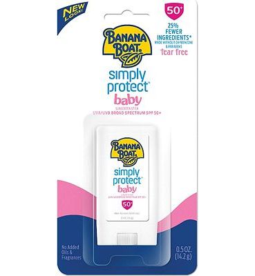 Purchase Banana Boat Baby Sunscreen Stick, Tear-Free, Broad Spectrum, SPF 50+, 0.5oz. at Amazon.com