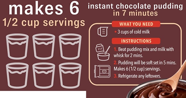 Purchase Jello Chocolate Pudding Pudding Mix 5.9oz Box on Amazon.com