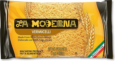 Purchase La Moderna Vermicelli Pasta, Noodles, Durum Wheat, Protein, Fiber, Vitamins, 7 Oz at Amazon.com