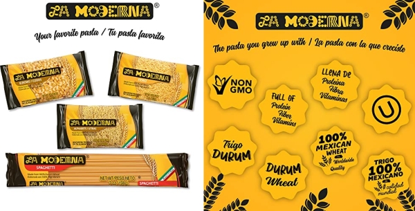 Purchase La Moderna Vermicelli Pasta, Noodles, Durum Wheat, Protein, Fiber, Vitamins, 7 Oz on Amazon.com