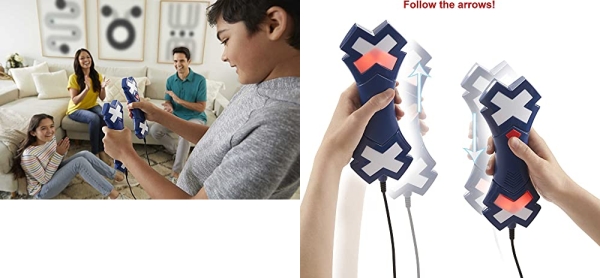 Purchase Mattel Games Crossed Signals Game for Kids & Adults, Electronic Game with Pair of Talking Light Wands, 1-4 Players on Amazon.com
