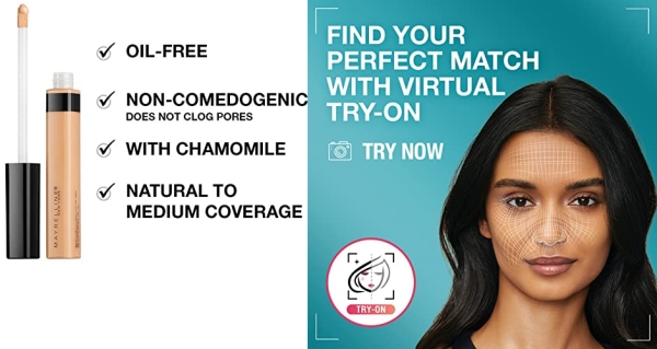 Purchase Maybelline New York Fit Me! Concealer, 20 Sand, 0.23 Fl Oz on Amazon.com