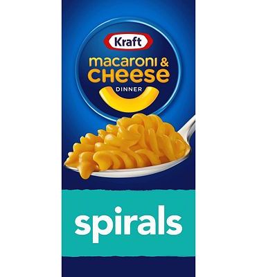 Purchase Kraft Spirals Original Macaroni & Cheese Dinner (5.5 oz Box) at Amazon.com