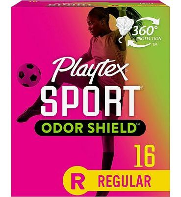 Purchase Playtex Sport Odor Shield Tampons, Regular Absorbency, Unscented - 16ct at Amazon.com