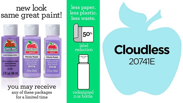 Purchase Apple Barrel Acrylic Paint in Assorted Colors (2 oz), 20741, Cloudless on Amazon.com