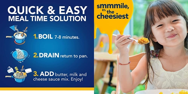 Purchase Kraft Spirals Original Macaroni & Cheese Dinner (5.5 oz Box) on Amazon.com
