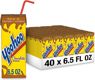 Purchase Yoo-hoo Chocolate Drink, 6.5 fl oz boxes, 10 count (Pack of 4) at Amazon.com