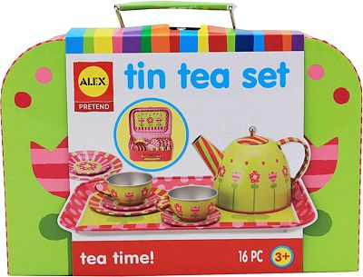 Purchase Alex Pretend Tea Time Kids Tea Set, 16 Piece at Amazon.com