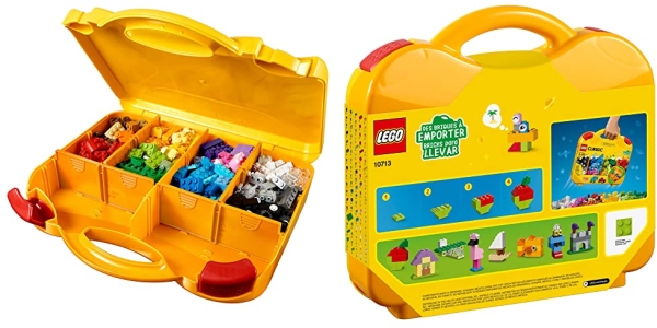 Purchase LEGO Classic Creative Suitcase 10713 - Includes Sorting Storage Organizer Case with Fun Colorful Building Bricks on Amazon.com