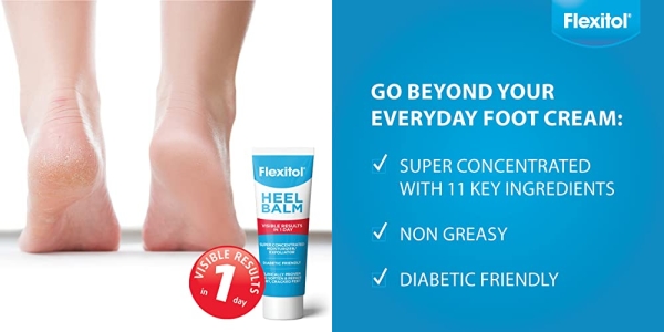 Purchase Flexitol Heel Balm, Rich Moisturizing & Exfoliating Foot Cream, Original Version, 4 Oz on Amazon.com