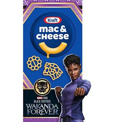Purchase Kraft Macaroni & Cheese Dinner Black Panther: Wakanda Forever (5.5 oz Box) at Amazon.com