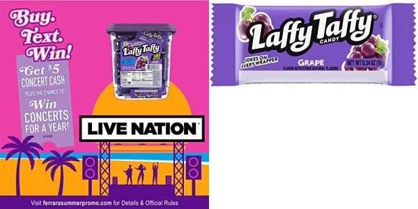 Purchase Laffy Taffy Candy, Grape, 145 Pieces on Amazon.com