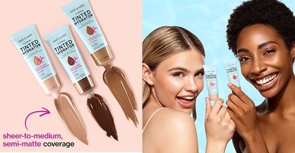 Purchase Wet n Wild Bare Focus Tinted Hydrator Matte Finish, Medium Tan, Oil-Free, Moisturizing Makeup, Hyaluronic Acid, Sheer To Medium Coverage on Amazon.com