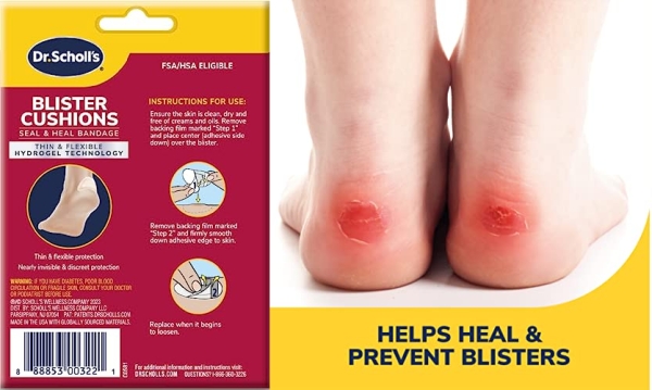 Purchase Dr. Scholl's Blister Cushions, Seal & Heal Bandage, 8 Cushions on Amazon.com