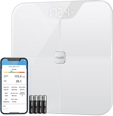Purchase iHealth Nexus Smart Scale for Body Weight Bluetooth at Amazon.com
