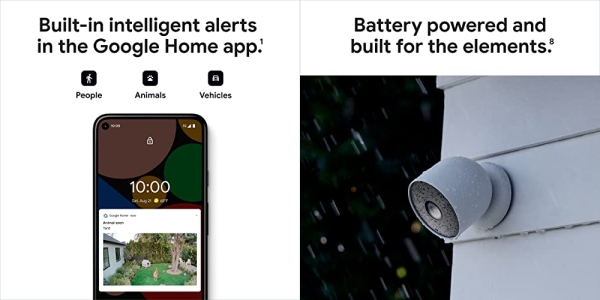 Purchase Google Nest Cam Outdoor or Indoor, Battery - 2nd Generation - 1 Pack on Amazon.com