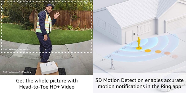 Purchase Ring Video Doorbell Pro 2 - Best-in-class with cutting-edge features (existing doorbell wiring required) on Amazon.com