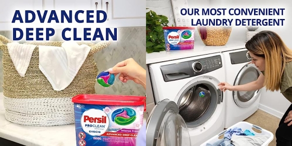 Purchase Persil Discs Laundry Detergent Pacs, Intense Fresh, High Efficiency (HE) Compatible, Laundry Soap, 62 Count on Amazon.com