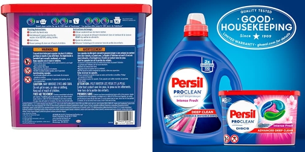 Purchase Persil Discs Laundry Detergent Pacs, Intense Fresh, High Efficiency (HE) Compatible, Laundry Soap, 62 Count on Amazon.com