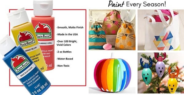 Purchase Apple Barrel Acrylic Paint in Assorted Colors (2 Ounce), E Matte Tropic Orange on Amazon.com