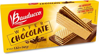 Purchase Bauducco Chocolate Wafers - Crispy Wafer Cookies With 3 Delicious, Indulgent Decadent Layers of Chocolate Flavored Cream - 5.82oz at Amazon.com