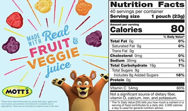 Purchase Mott's Fruit Flavored Snacks, Animals Assorted Fruit, Gluten Free, 40 ct on Amazon.com