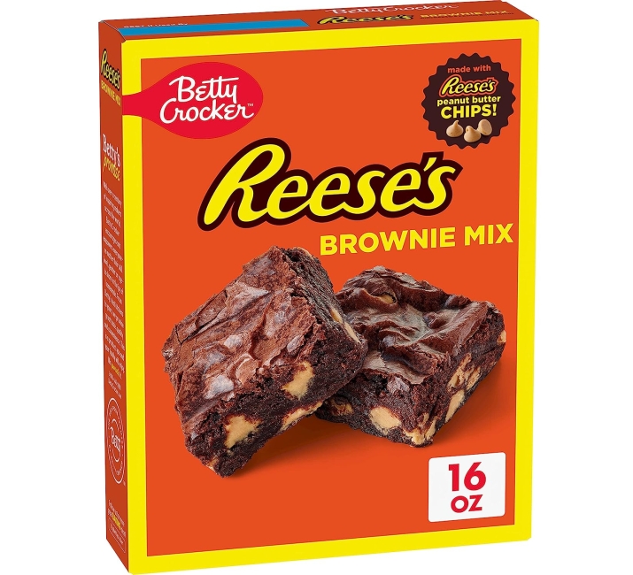 Purchase Betty Crocker REESE'S Peanut Butter Premium Brownie Mix, 16 oz. at Amazon.com