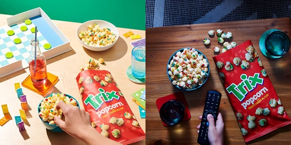 Purchase Trix Popcorn Snack with Fruity Sweet Glaze, Snack Bag, 7 oz on Amazon.com