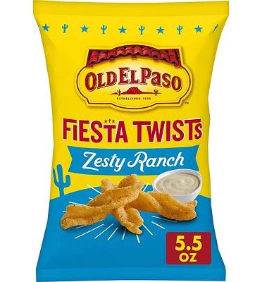 Purchase Old El Paso Fiesta Twists, Zesty Ranch, Crispy Corn Snacks, 5.5 oz at Amazon.com