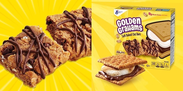 Purchase Golden Grahams S'mores Soft Baked Oat Bars, Chewy Snack Bars, 6 ct on Amazon.com