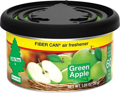 Purchase Little Trees Car Air Freshener, Fiber Can Provides a Long-Lasting Scent for Auto or Home, Adjustable Lid for Desired Strength, Green Apple, 4-Pack, UFC-17816-24 at Amazon.com