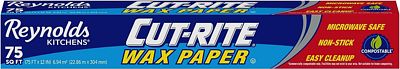 Purchase Reynolds Kitchens Cut-Rite Wax Paper, 75 Square Foot Roll at Amazon.com