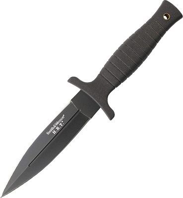Purchase Smith & Wesson SWHRT9B 9in High Carbon S.S. Fixed Blade Knife with 4.7in Dual Edge Blade and TPE Handle for Outdoor, Tactical, Survival and EDC at Amazon.com