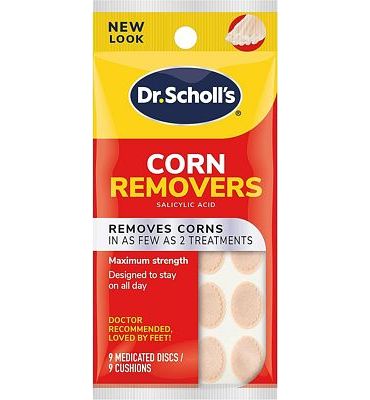 Purchase Dr. Scholl's Corn REMOVERS, 9 ct // Removes Corns in As Few As 2 Treatments, Maximum Strength, Stays on All Day at Amazon.com