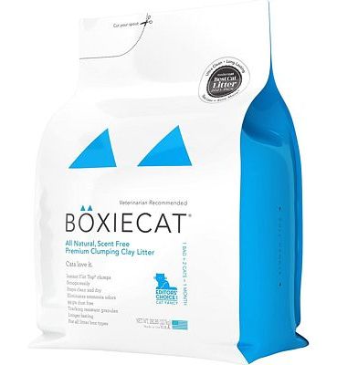 Purchase Boxiecat Premium Clumping Cat Litter, 99.9% Dust Free at Amazon.com