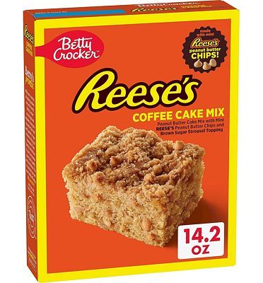 Purchase Betty Crocker REESE'S Peanut Butter Coffee Cake Mix, 14.2 oz. at Amazon.com
