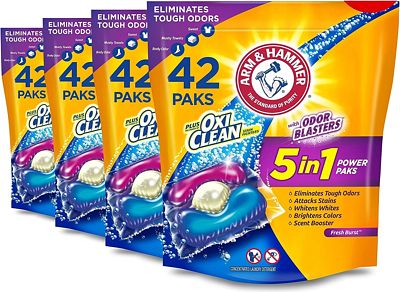 Purchase Arm & Hammer Plus Odor Blasters 5in1 42ct (4x42ct), 168 Count at Amazon.com