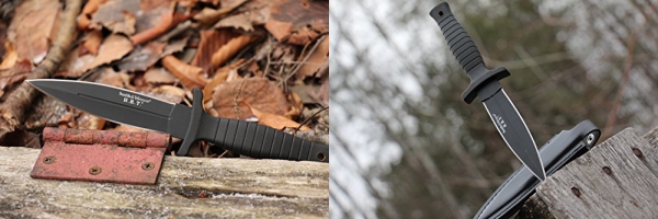 Purchase Smith & Wesson SWHRT9B 9in High Carbon S.S. Fixed Blade Knife with 4.7in Dual Edge Blade and TPE Handle for Outdoor, Tactical, Survival and EDC on Amazon.com