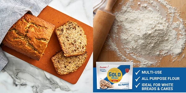 Purchase Gold Medal All Purpose Flour with Resealable Bag, 4.25 pounds on Amazon.com
