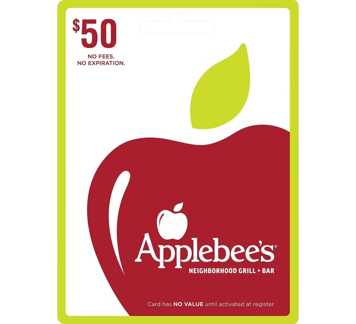 Purchase Applebee's Gift Card at Amazon.com