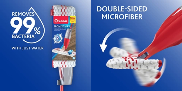 Purchase O-Cedar ProMist MAX Spray Mop, PMM with 3 Extra Refills, Red on Amazon.com