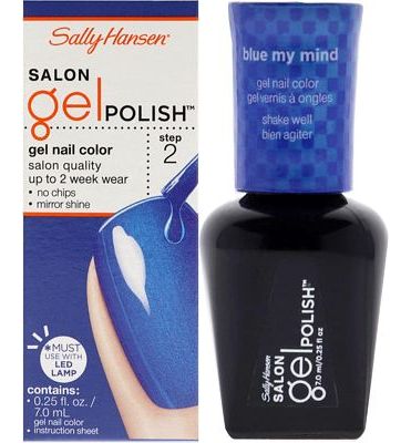 Purchase Sally Hansen Salon Pro Gel Nail Polish Lacquer, Blue My Mind, 0.24 Fl. Oz. at Amazon.com